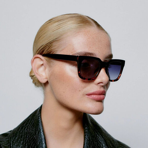 Nancy Sunglasses, black demi tortoise Nancy Sunglasses, black demi tortoise, A. KJÆRBEDE