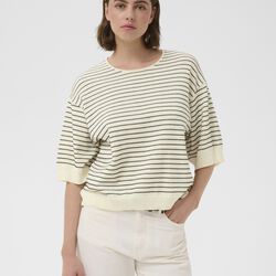 DANAIW TEE, whisper white/black, InWear