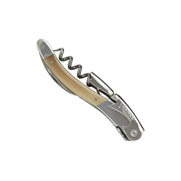 Tradition Corkscrew, black horn, Laguiole Tradition