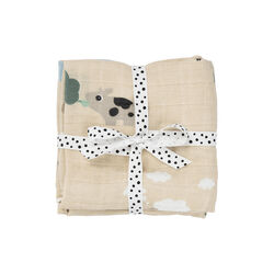 Tiny Farm Stoffble 2 Stk., sand, Done by Deer