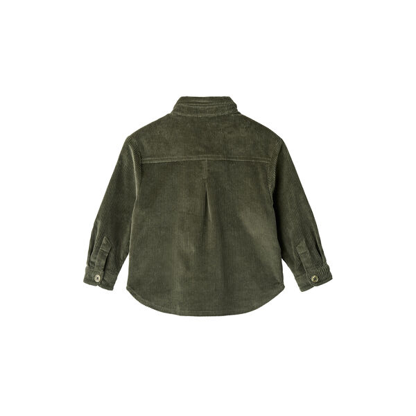Cord-Overshirt, dark green, Copenhagen Colors Organics