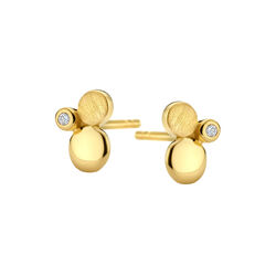 EMMA EARRING, gold plated, Spirit Icons