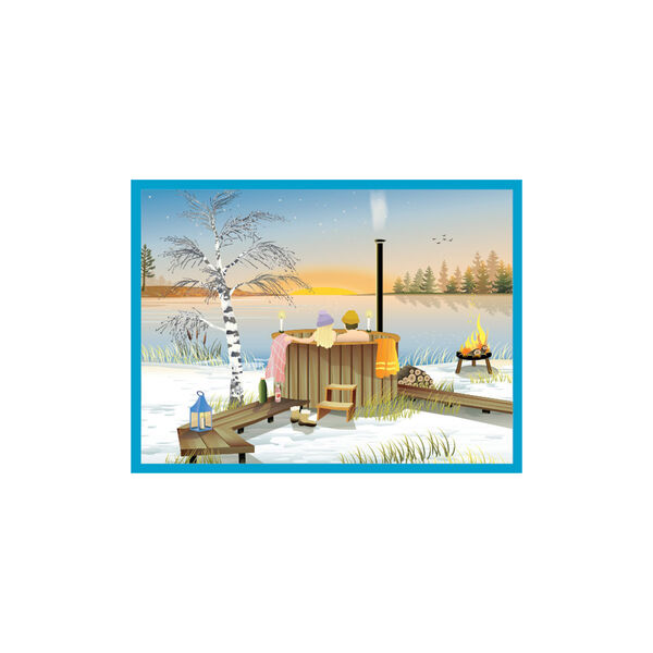 Winter Puzzle 300 pieces, ViSSEVASSE