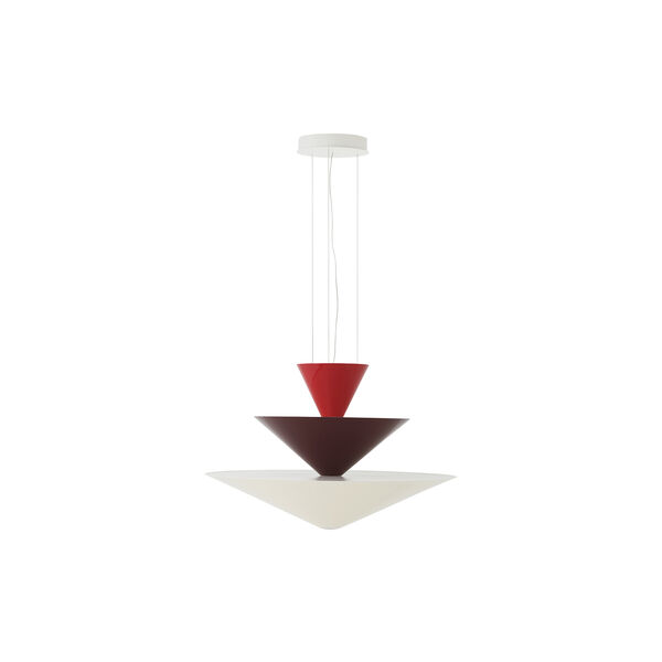Gio LN15 Pendant, signal green/deep blue/ecru white, &Tradition