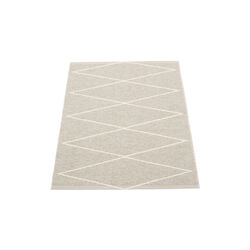 Max Plastic Rug, linen/vanilla, Pappelina