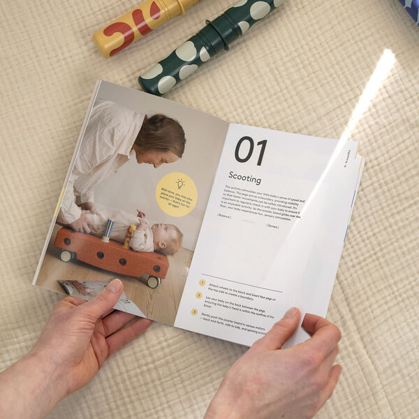 Baby Activity Set, sand grey/honey yellow, MODU