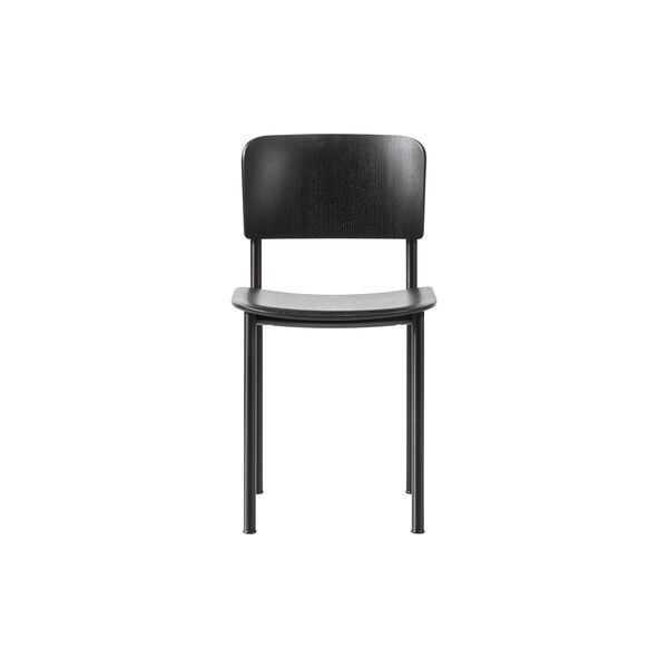 Plan Stuhl, black lacquered ash/black, Fredericia Furniture