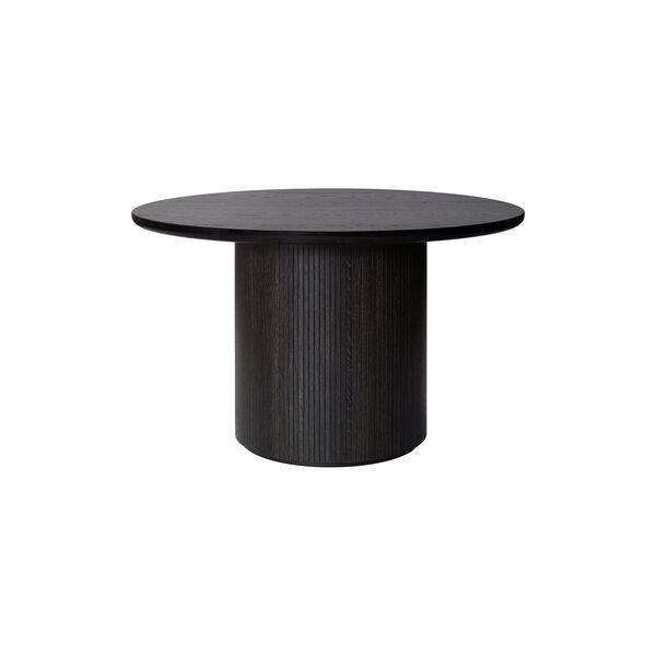 Moon Runder Esstisch, Eiche braun/schwarz gebeizt, GUBI