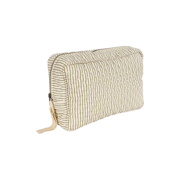 Großer gesteppter Kulturbeutel, tea stripe Großer gesteppter Kulturbeutel, tea stripe, Konges Sløjd