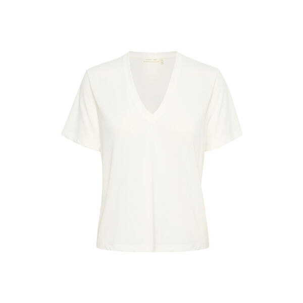 LilianaIW Base V-Neck, whisper white, InWear
