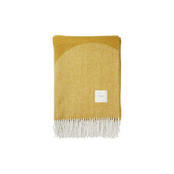 Waves Throw, mustard, Compliments
