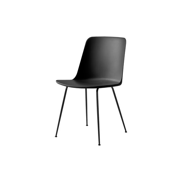 Rely HW6 Dining Chair, black/black, &Tradition