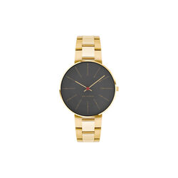 Bankers Armbanduhr, grey/gold, Arne Jacobsen Watches