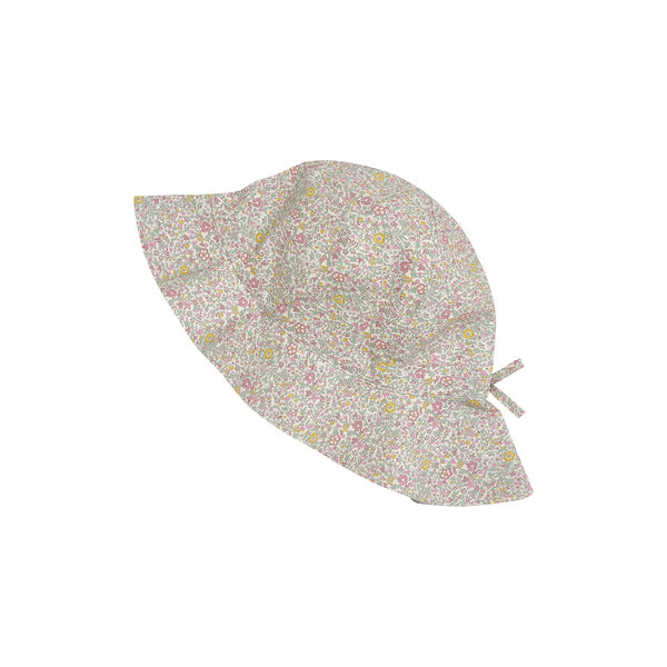 Summer Hat in Liberty Fabric, double cream, HUTTEliHUT