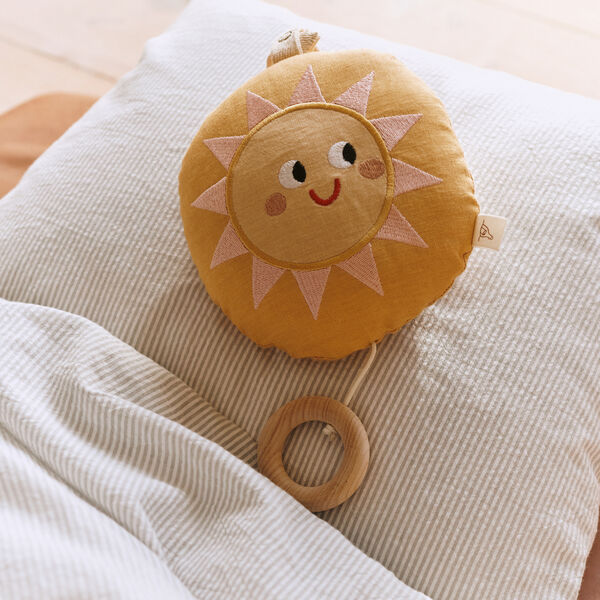 Sally Sun Mobile, warm sun, Dear April