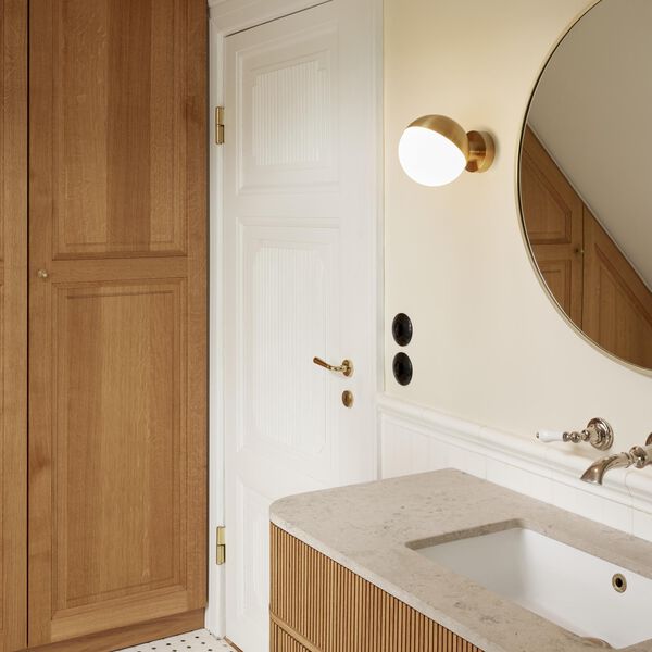 VL Studio Wall Lamp, brass, Louis Poulsen