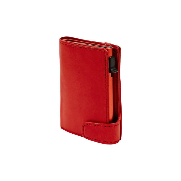Cardholder, red, Tony Perotti