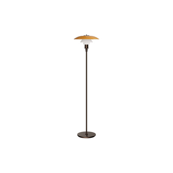 PH 3&frac12;-2&frac12; Floor Lamp Centenary Edition, amber/opal white, Louis Poulsen