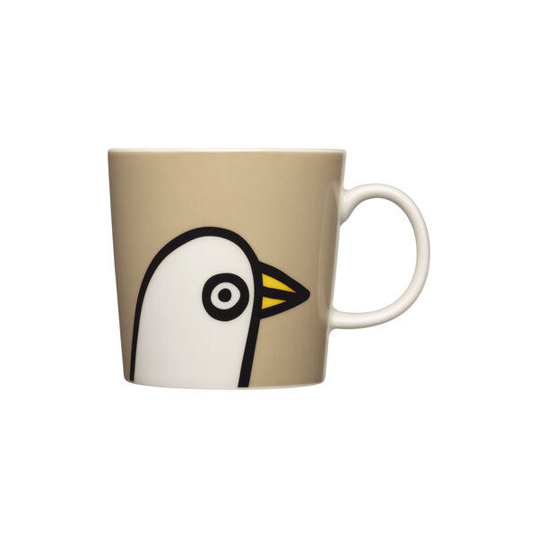 Birdie Mug 30 cl, linen, Iittala