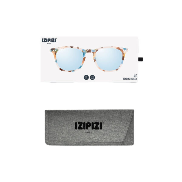 #E READING SCREEN Brillen, blue tortoise, IZIPIZI