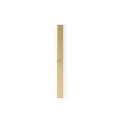 Angel 500 Wall Lamp Hardwired with Dimmer, brass, Rubn