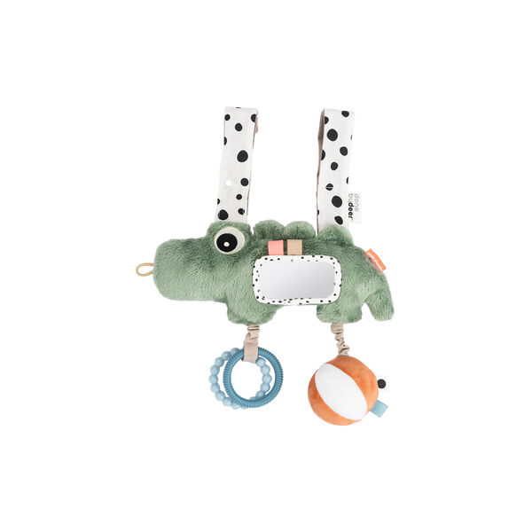 Croco Aktivitätsspielzeug, grün Croco Aktivitätsspielzeug, grün, Done by Deer