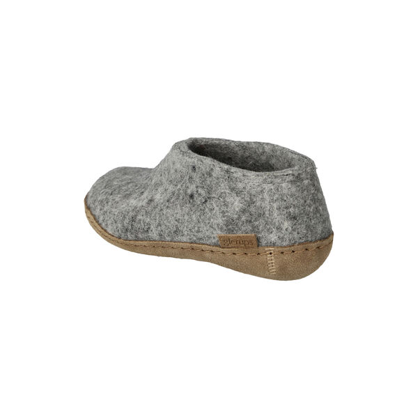 Filzschuh Junior, grau, Glerups
