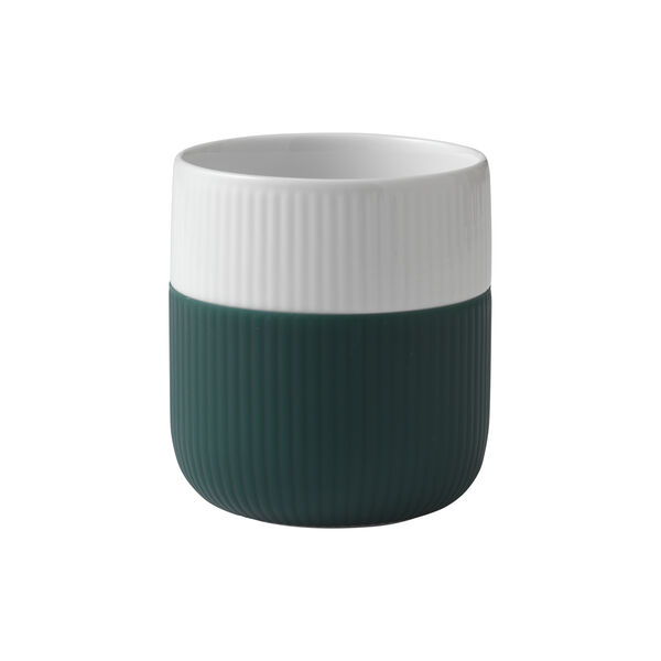 Gerippt Contrast Becher, petroleum Gerippt Contrast Becher, petroleum, Royal Copenhagen