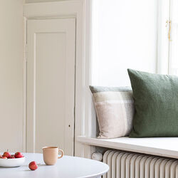 Manhattan cushion cover, beige, ELVANG