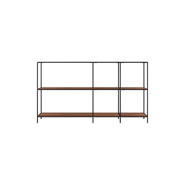 Original&nbsp;Shelf&nbsp;Low, walnut, Abstracta&reg; System