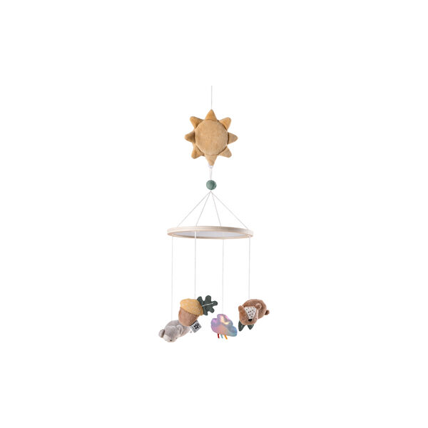 Woodland Baby Musical Mirror Mobile, Sebra