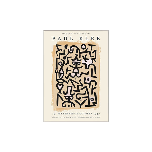 Paul Klee - Modern Art exhibition, Poster & Frame