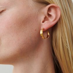 Small Saga Ohrringe, gold, Pernille Corydon Jewellery