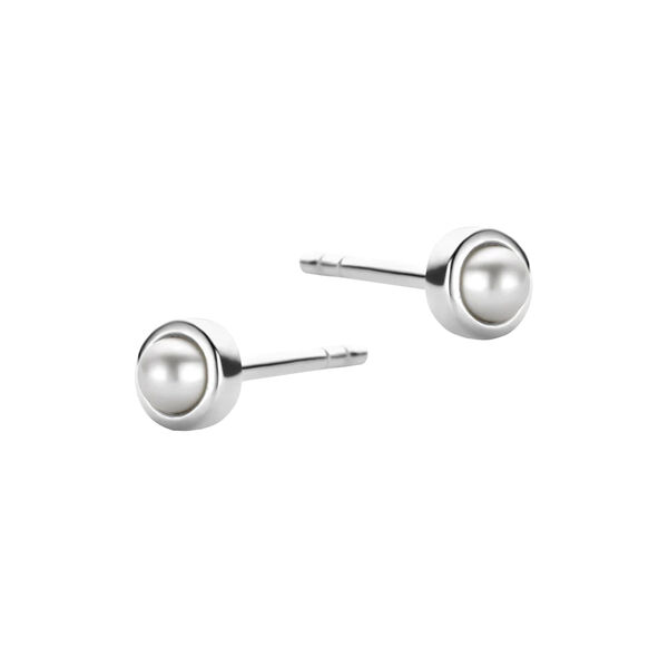 PEARL EARRING, sterling silver, Spirit Icons