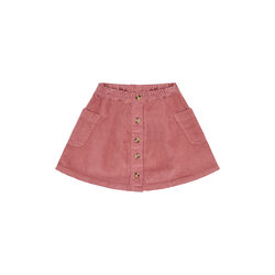 Hcnanna Solid Corduroy Skirt, dry rose, Hust & Claire