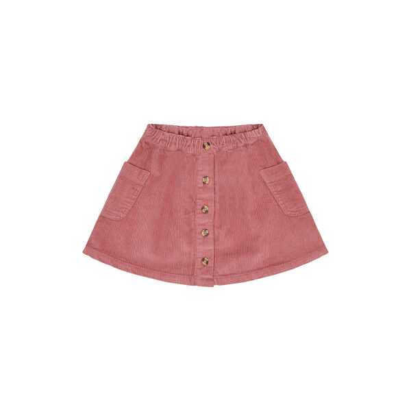 Hcnanna Solid Corduroy Skirt, dry rose, Hust & Claire