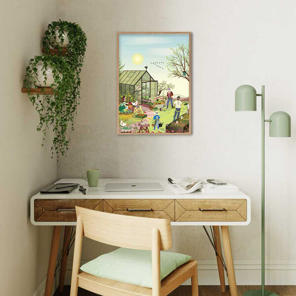 Fr&uuml;hlingsgef&uuml;hl Plakat, ViSSEVASSE