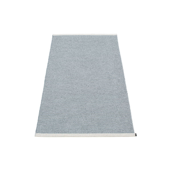 Mono Plastic Rug, storm/light grey, Pappelina