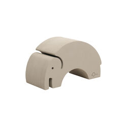 Elefant S, sand grey, bObles