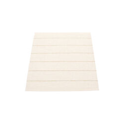 Carl Plastic Rug, vanilla/white, Pappelina