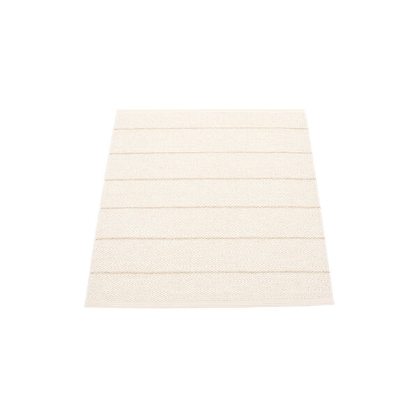 Carl Plastic Rug, vanilla/white, Pappelina