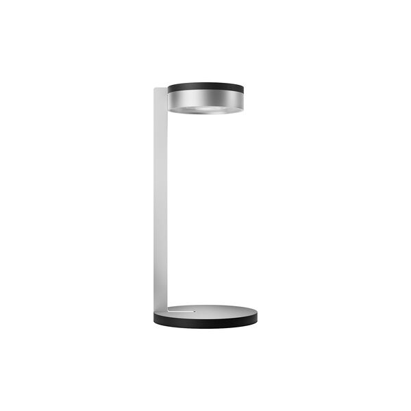 BLADE T2 SLIM Table Lamp, matt black/satin silver, LIGHT-POINT