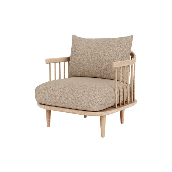 Fly SC10 Lounge Chair, Karakorum 003/oiled oak, &Tradition