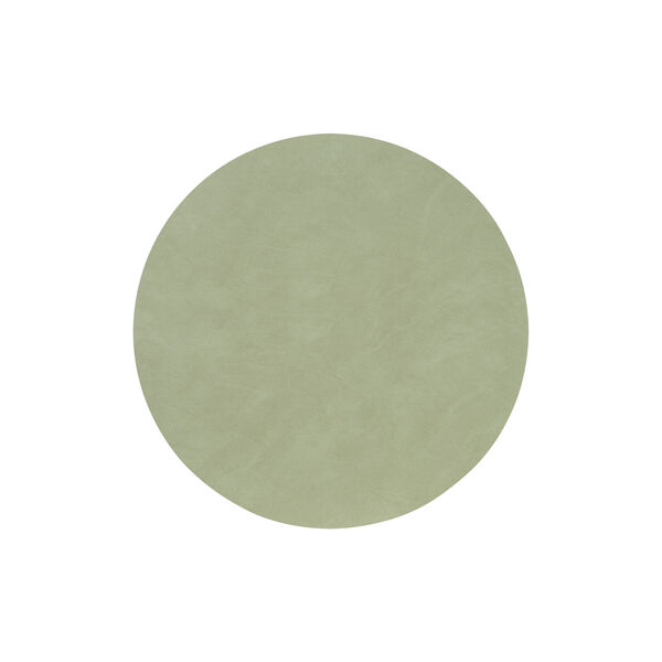 Nupo table mat Circle L, olive green, LIND DNA