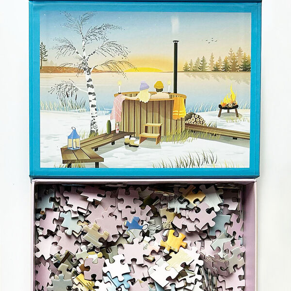 Winter Puzzle 300 pieces, ViSSEVASSE
