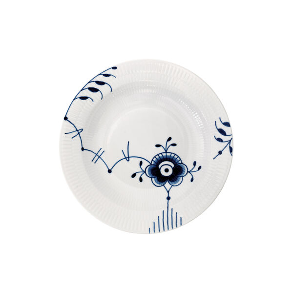 Blau Mega Gerippt Suppenteller &Oslash; 27 cm, Royal Copenhagen