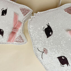 Tut Kitty Schultertasche, buttercream, Konges Sl&oslash;jd