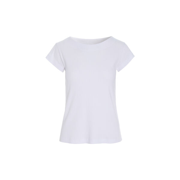 Naibu rib blouse, white, BITTE KAI RAND