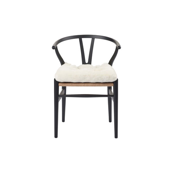 Neuseel&auml;ndisches Lammfell-Sitzkissen, hvid, NATURES Collection