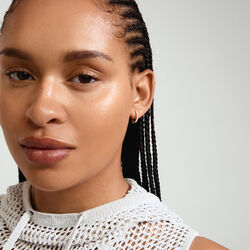 KALIA Hoops, gold plated, Pilgrim